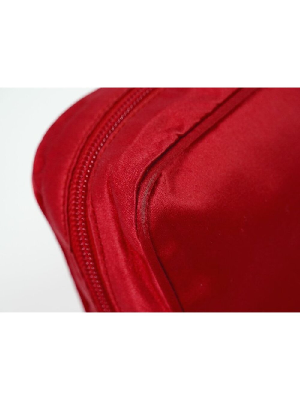 Prada Satin Pouch Case Red - Picture 6 of 9